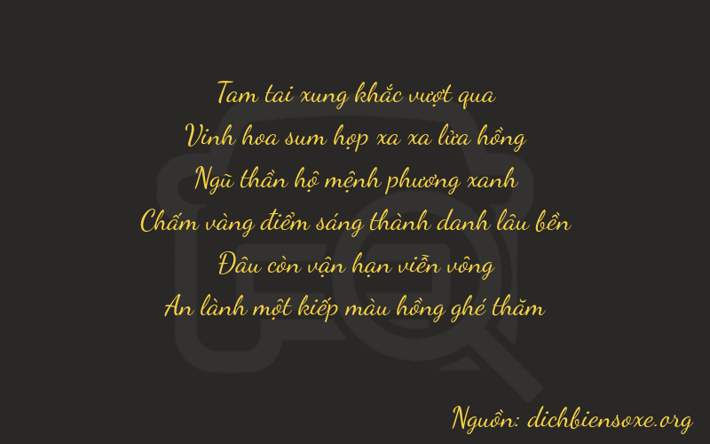 Thơ dịch biển số xe 37501