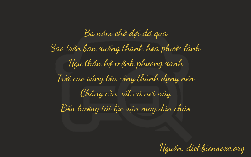 Thơ dịch biển số xe 37504