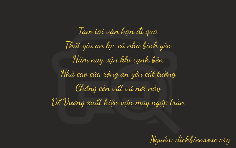 Thơ dịch biển số xe 37509