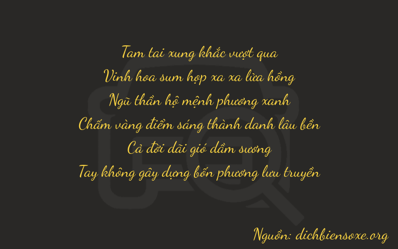 Thơ dịch biển số xe 37510