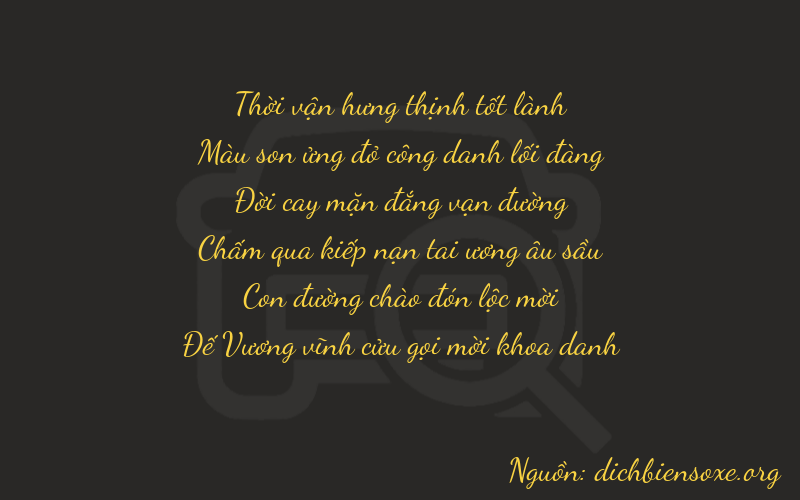 Thơ dịch biển số xe 37529