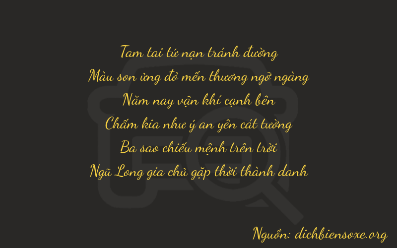 Thơ dịch biển số xe 37535