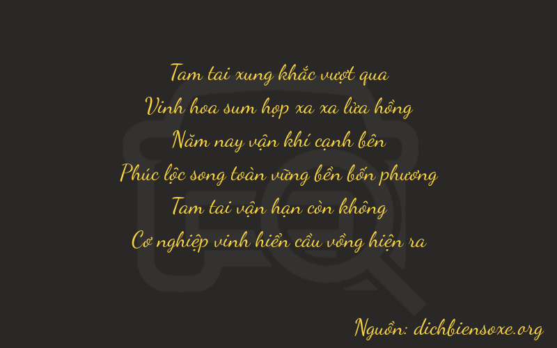 Thơ dịch biển số xe 37537