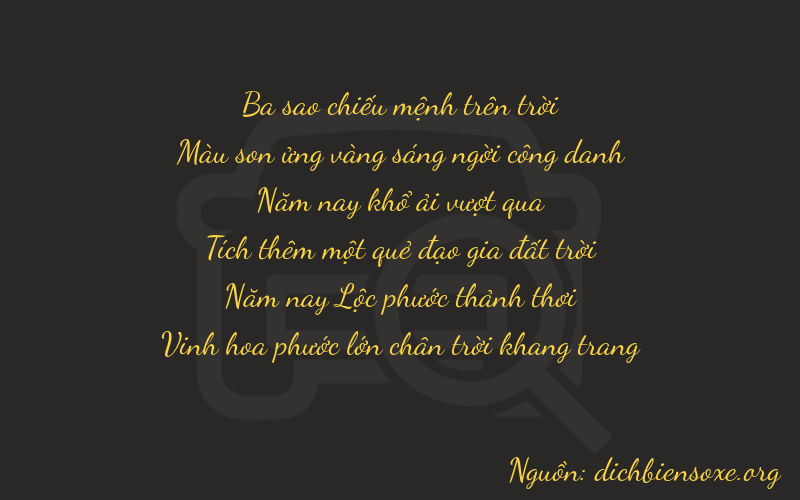 Thơ dịch biển số xe 37552