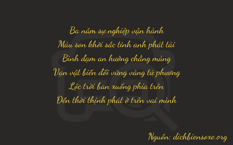 Thơ dịch biển số xe 37568