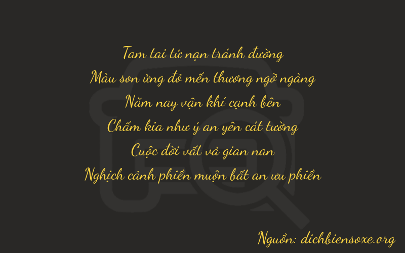 Thơ dịch biển số xe 37571