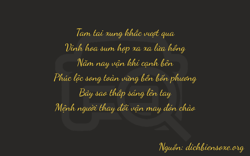 Thơ dịch biển số xe 37573