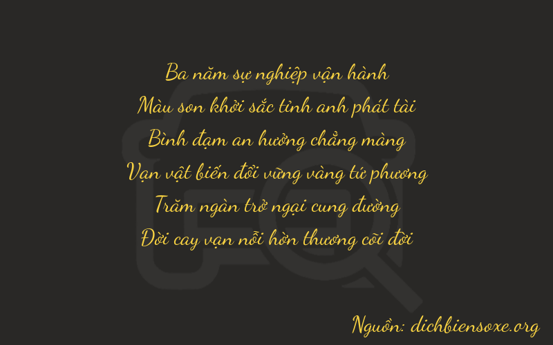Thơ dịch biển số xe 37577