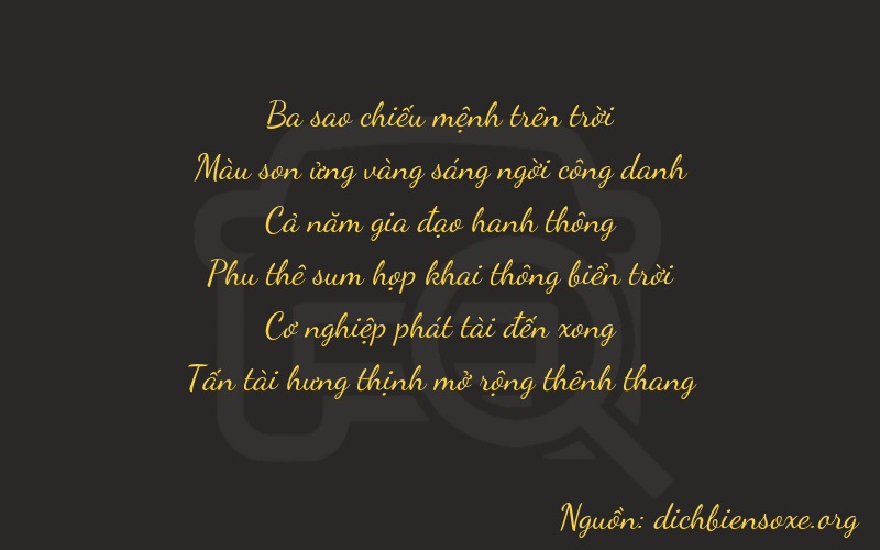 Thơ dịch biển số xe 37588