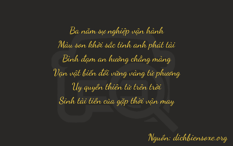 Thơ dịch biển số xe 37595