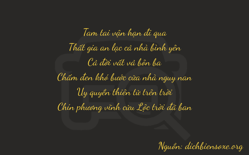 Thơ dịch biển số xe 37599