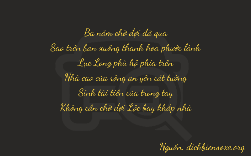 Thơ dịch biển số xe 37630