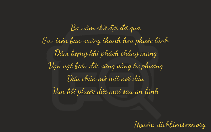 Thơ dịch biển số xe 37657