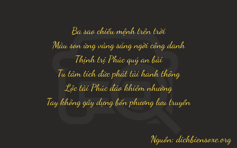 Thơ dịch biển số xe 37660