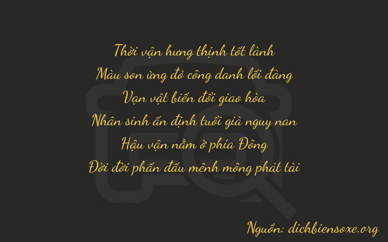 Thơ dịch biển số xe 37673