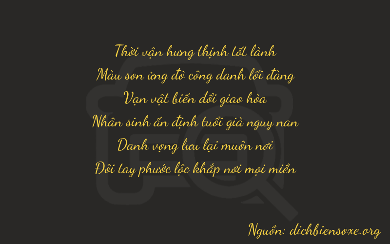 Thơ dịch biển số xe 37682