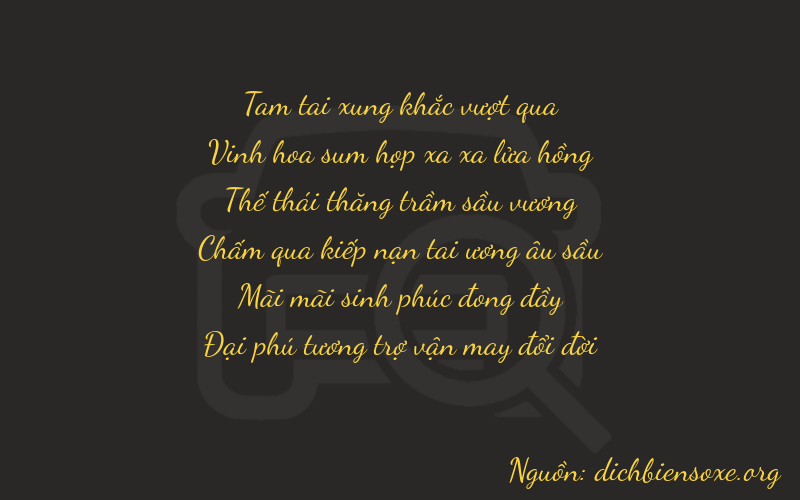 Thơ dịch biển số xe 37726