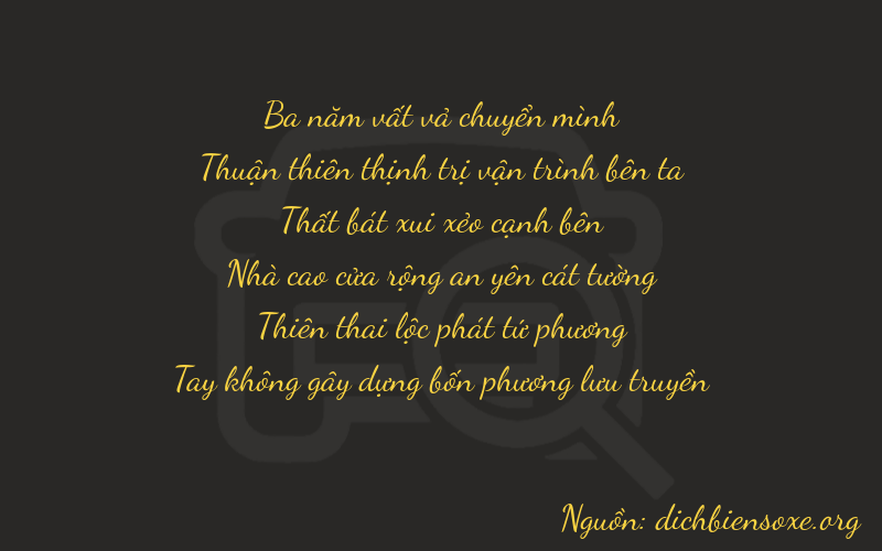 Thơ dịch biển số xe 37740