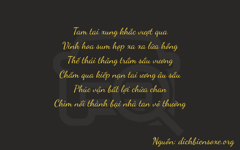 Thơ dịch biển số xe 37762