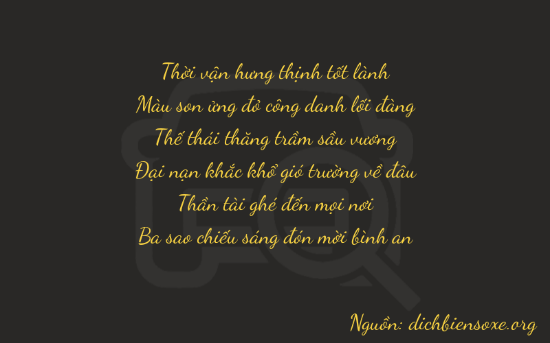 Thơ dịch biển số xe 37763