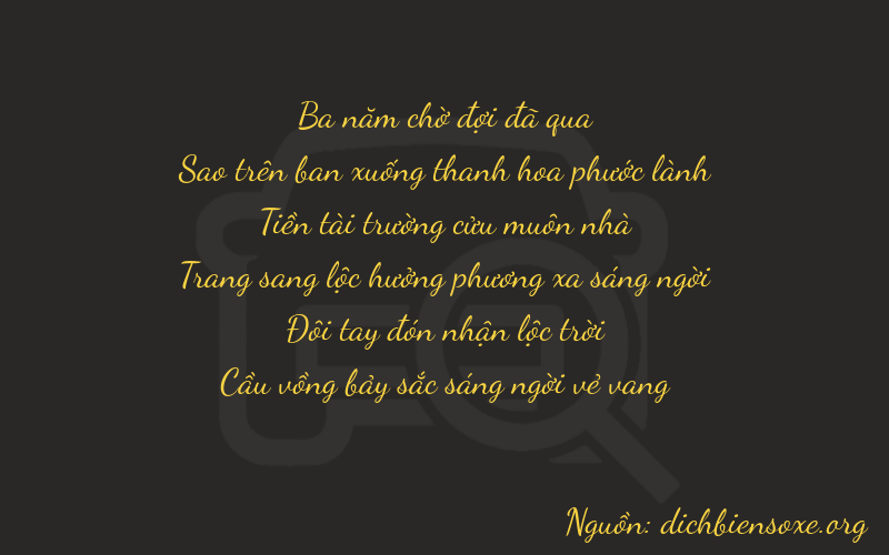 Thơ dịch biển số xe 37927