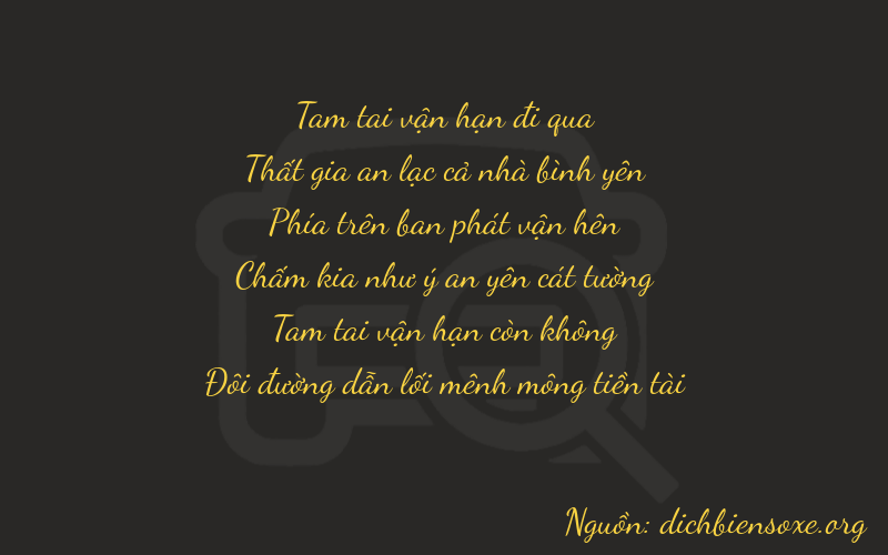 Thơ dịch biển số xe 37932