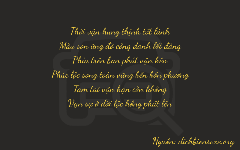 Thơ dịch biển số xe 37934