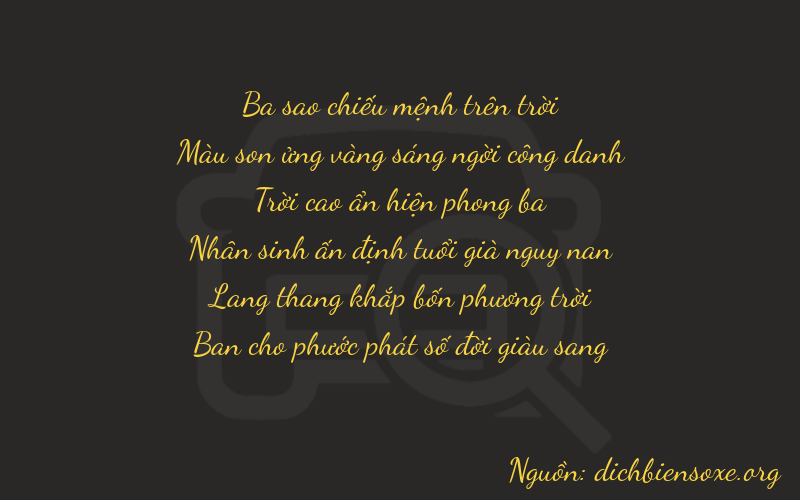 Thơ dịch biển số xe 37948