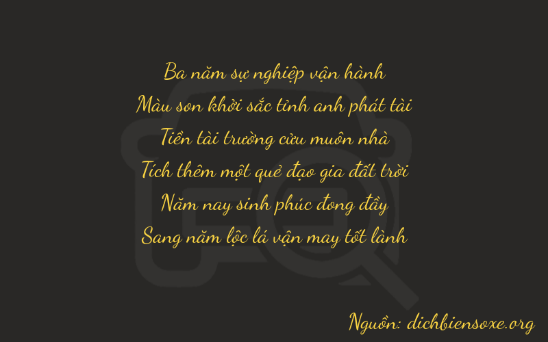 Thơ dịch biển số xe 37955