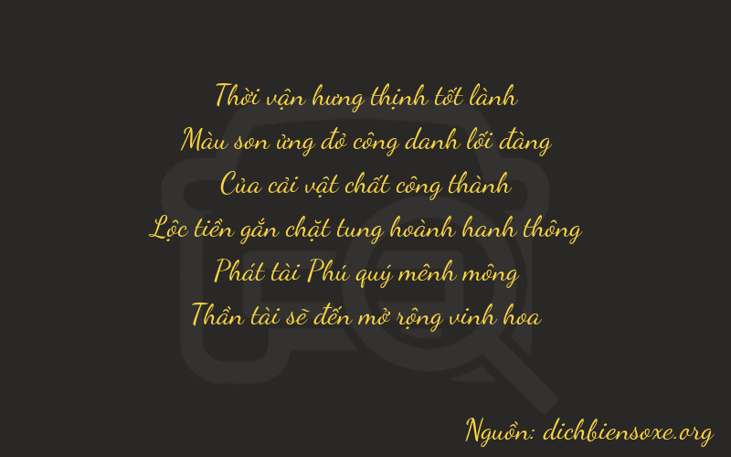 Thơ dịch biển số xe 37988