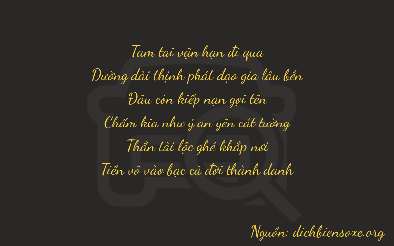 Thơ dịch biển số xe 38060