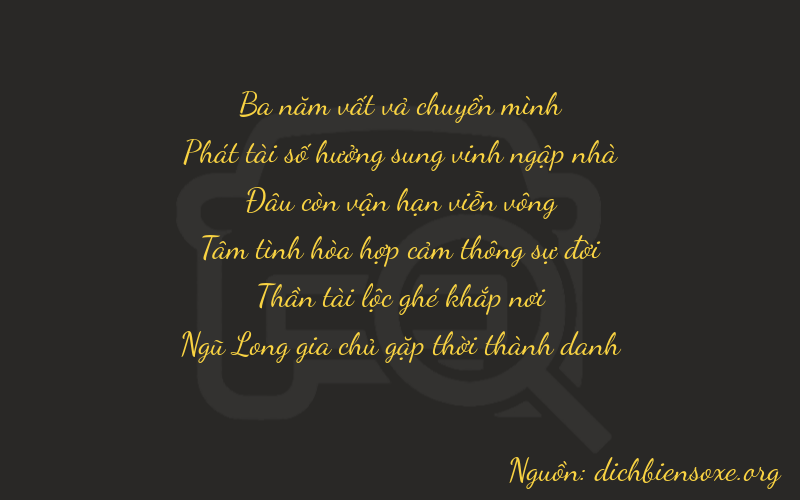 Thơ dịch biển số xe 38065