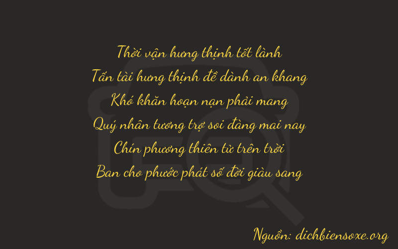 Thơ dịch biển số xe 38098