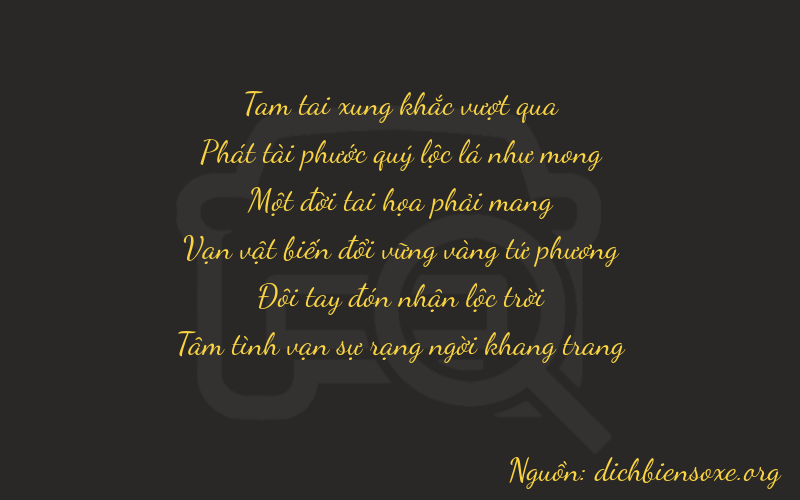 Thơ dịch biển số xe 38124