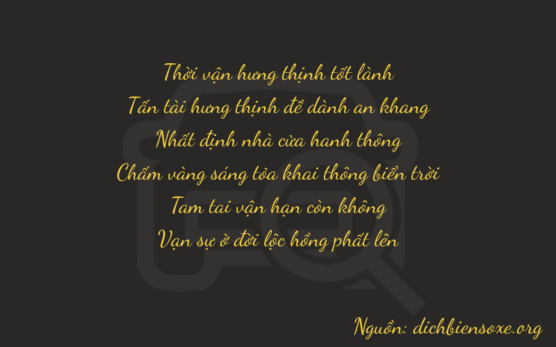 Thơ dịch biển số xe 38134
