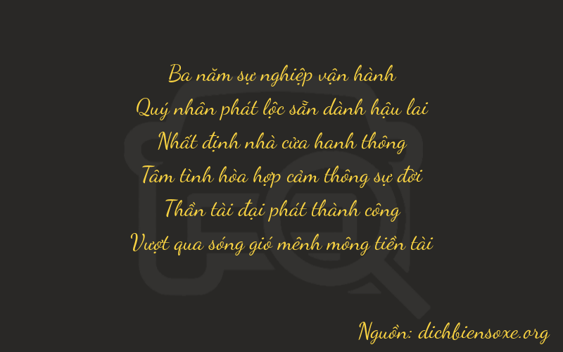 Thơ dịch biển số xe 38163