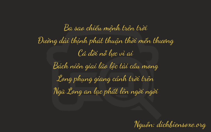 Thơ dịch biển số xe 38175