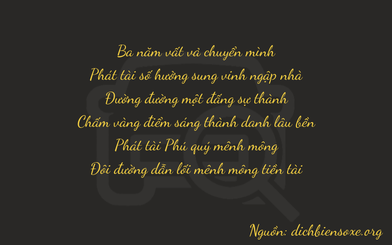 Thơ dịch biển số xe 38182