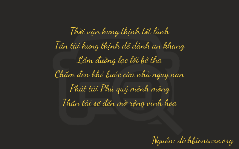Thơ dịch biển số xe 38188