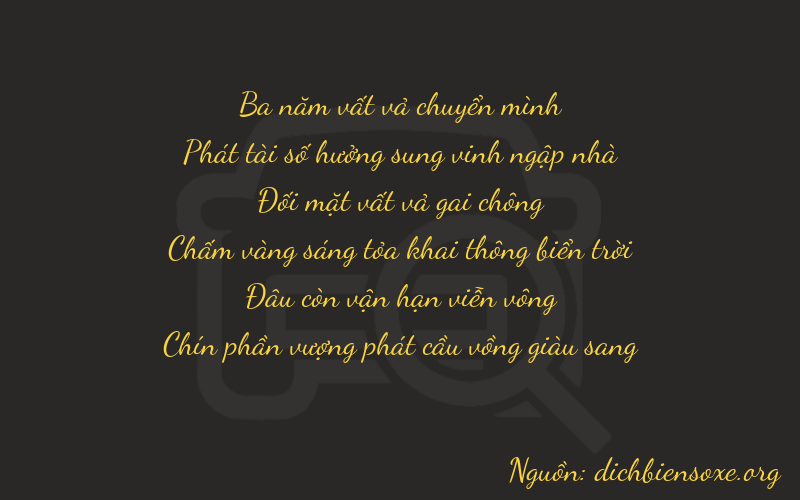 Thơ dịch biển số xe 38209