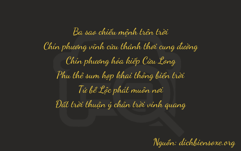 Thơ dịch biển số xe 39948