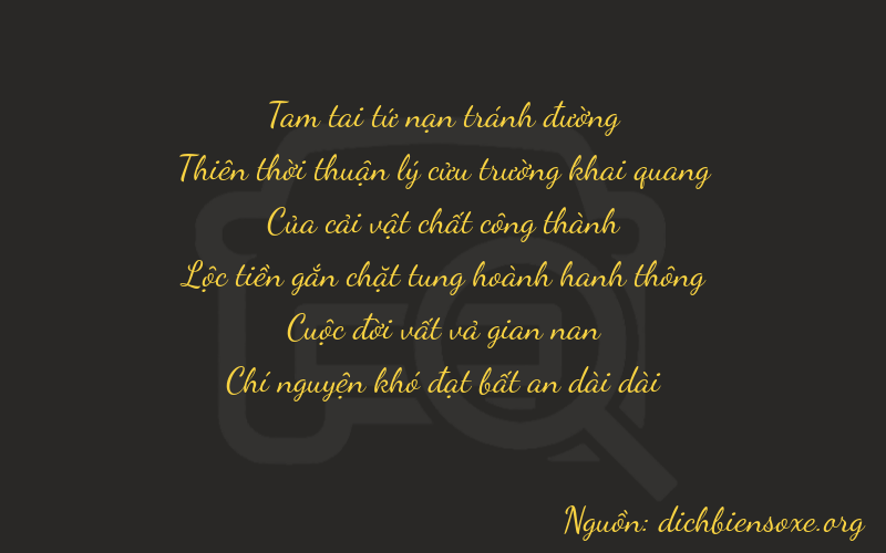 Thơ dịch biển số xe 39977