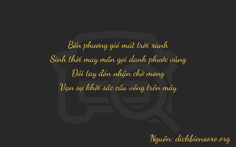 Thơ dịch biển số xe 4021