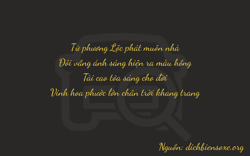 Thơ dịch biển số xe 4232