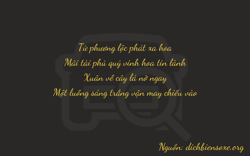 Thơ dịch biển số xe 4261