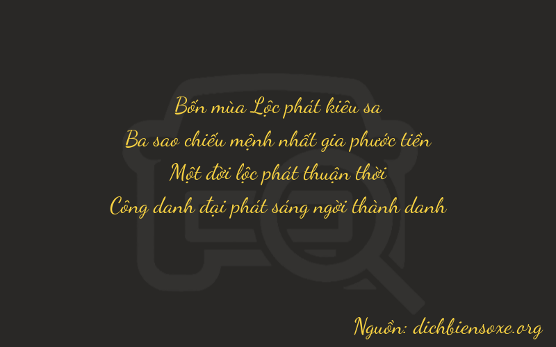 Thơ dịch biển số xe 4311