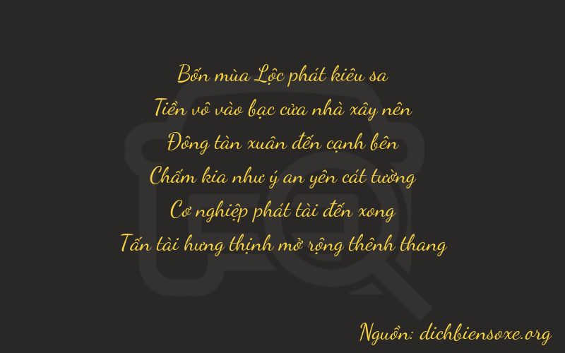Thơ dịch biển số xe 40488