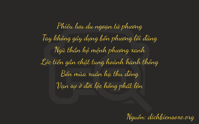 Thơ dịch biển số xe 40544