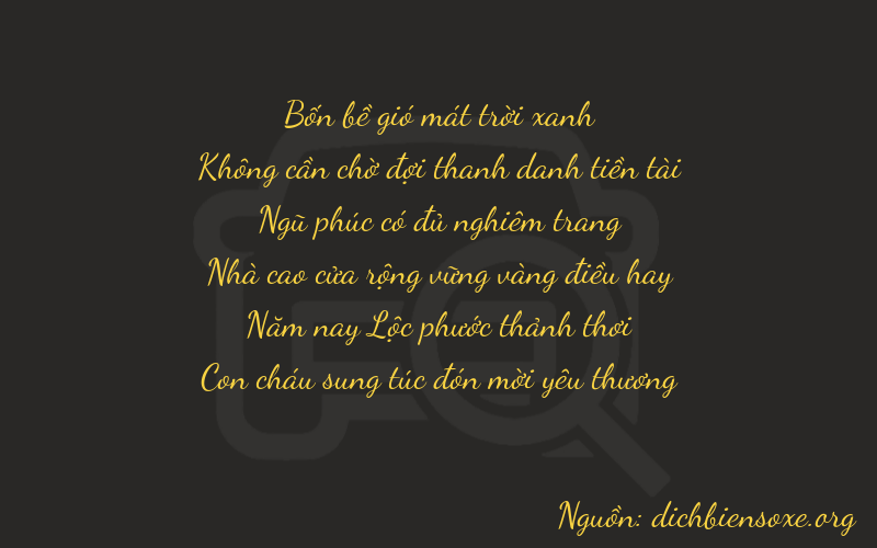 Thơ dịch biển số xe 40550