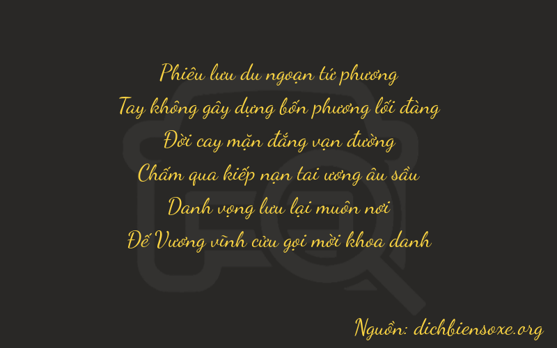 Thơ dịch biển số xe 40589